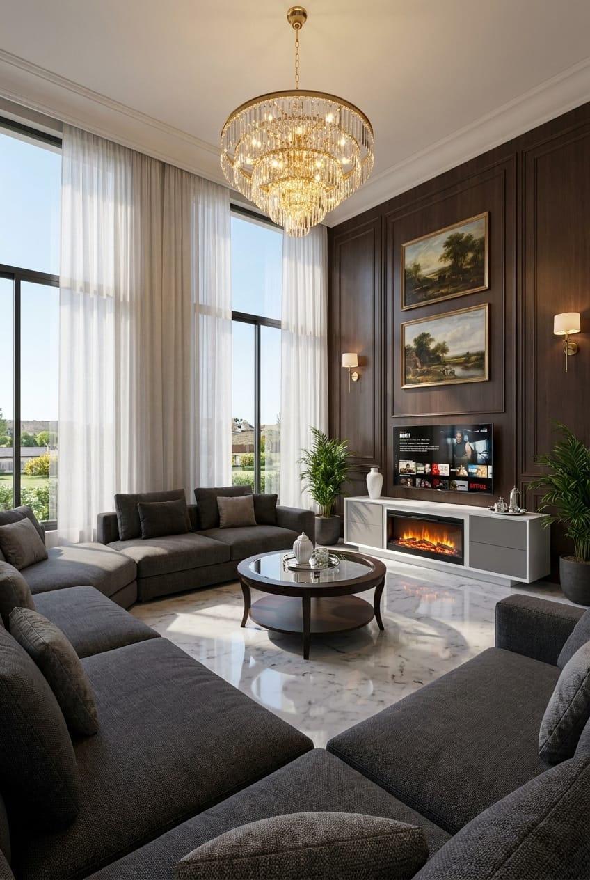Traditional living room