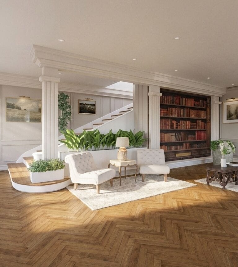 Traditional living room
