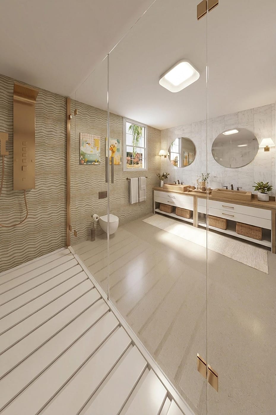 Scandinavian bathroom