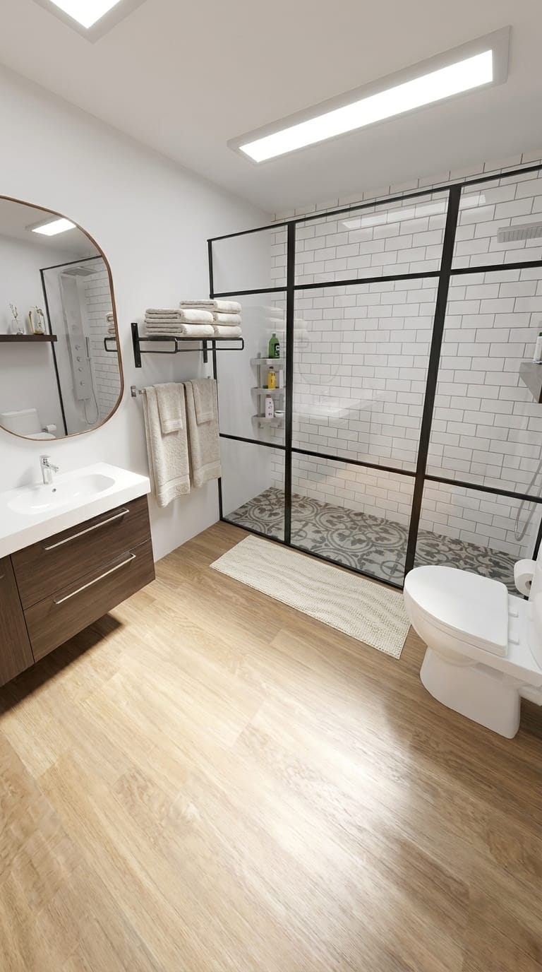 Mid-century bathroom