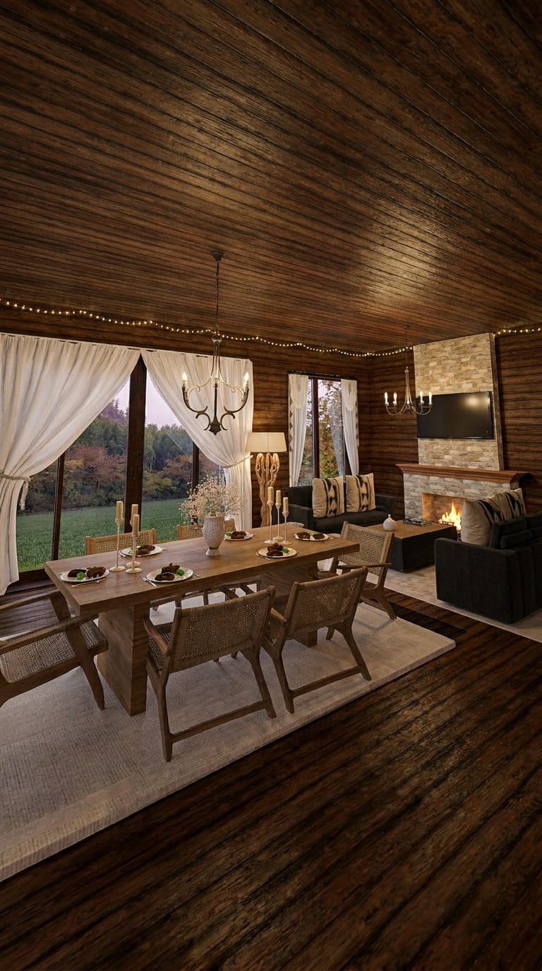 Traditional living room