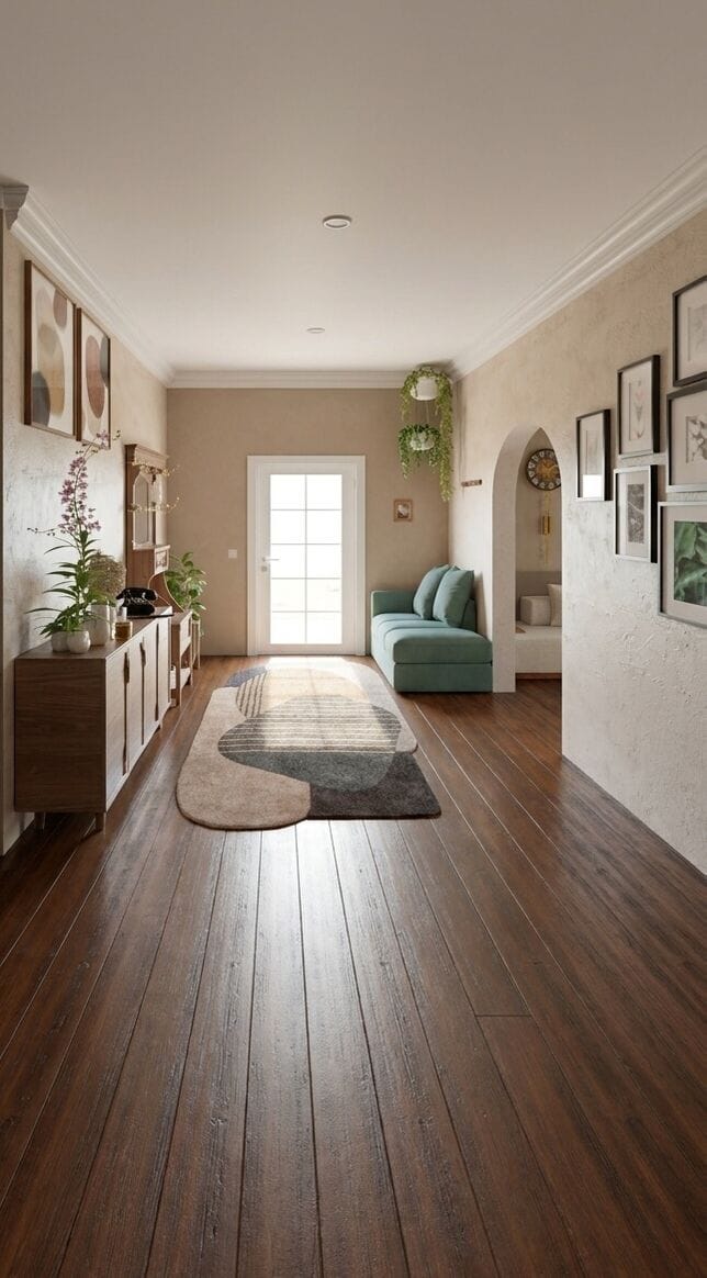 Mid-century living room
