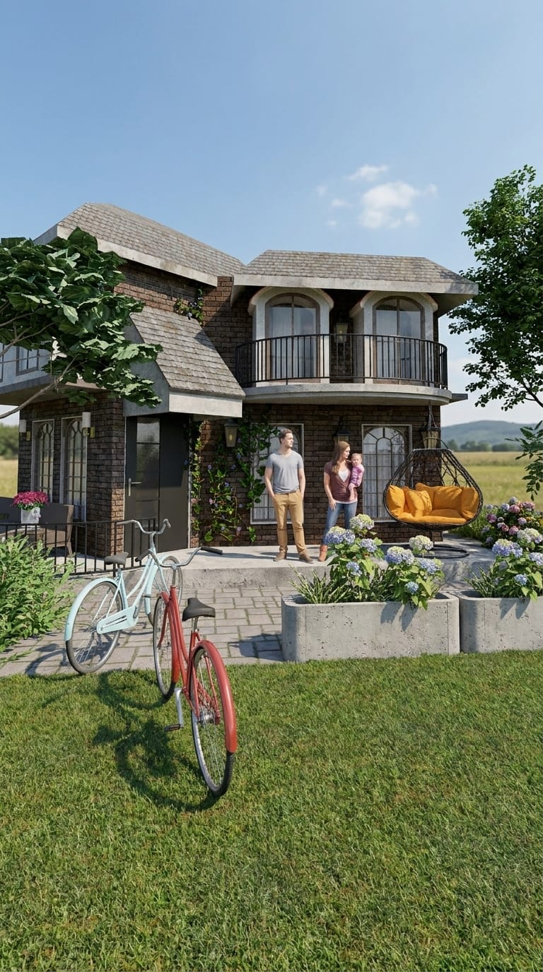 Classic outdoor space