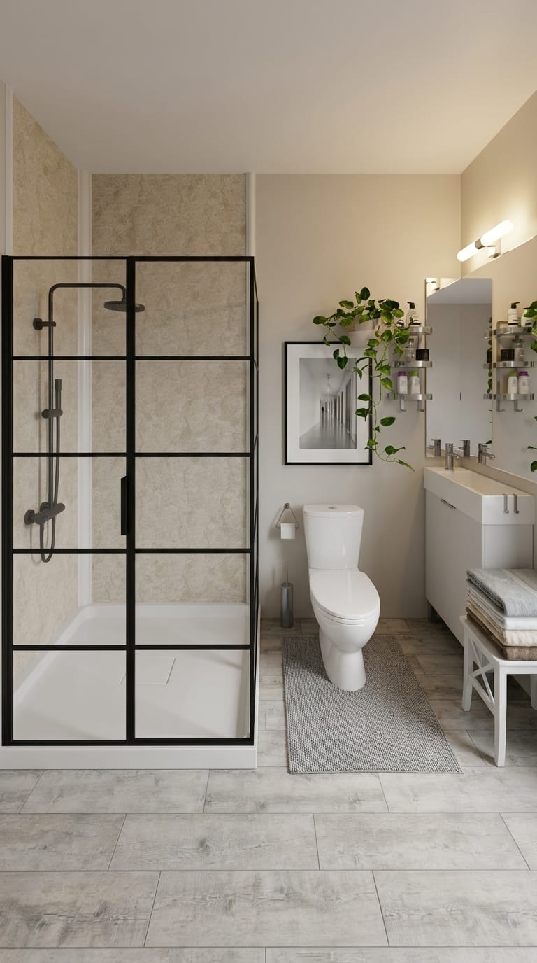 Mid-century bathroom