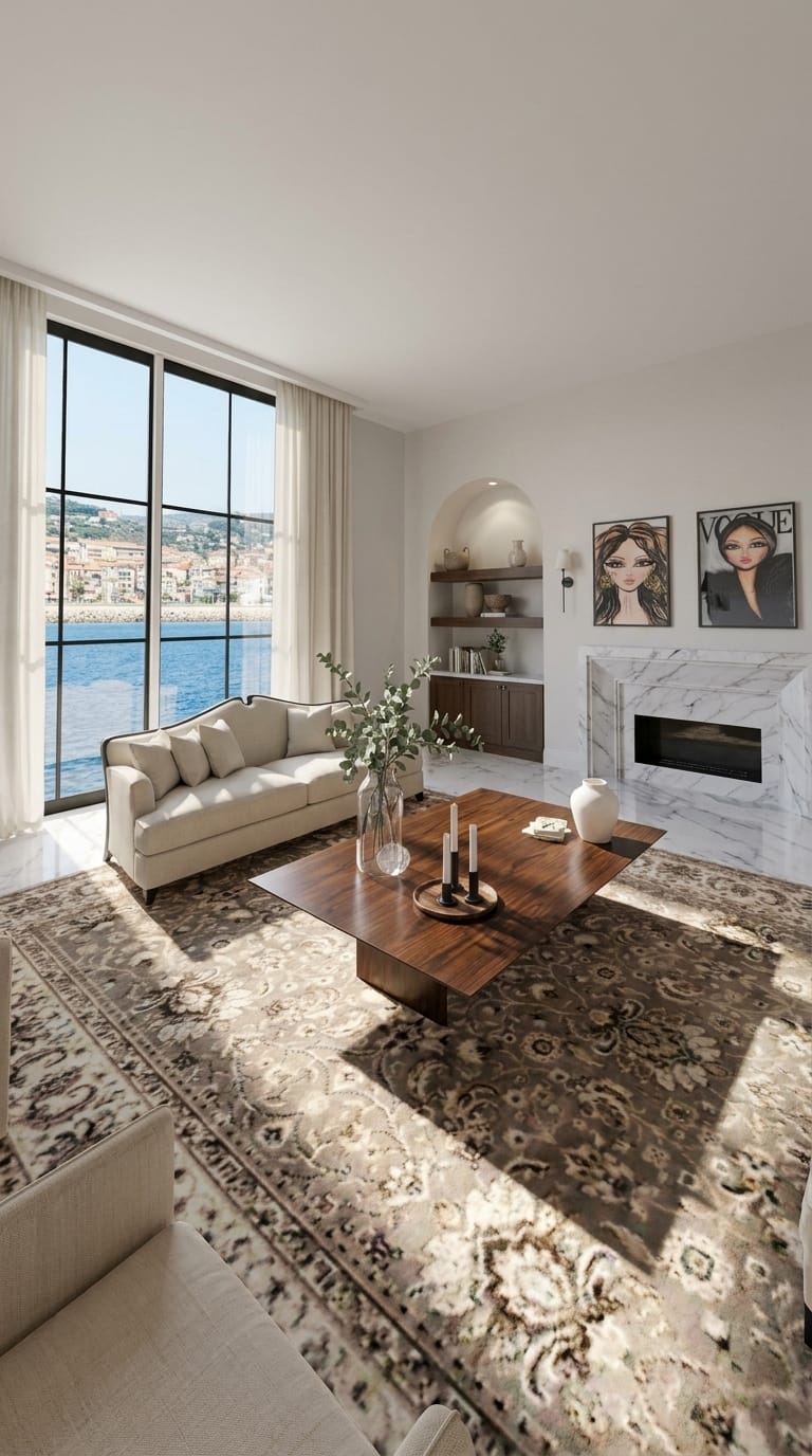 Traditional living room