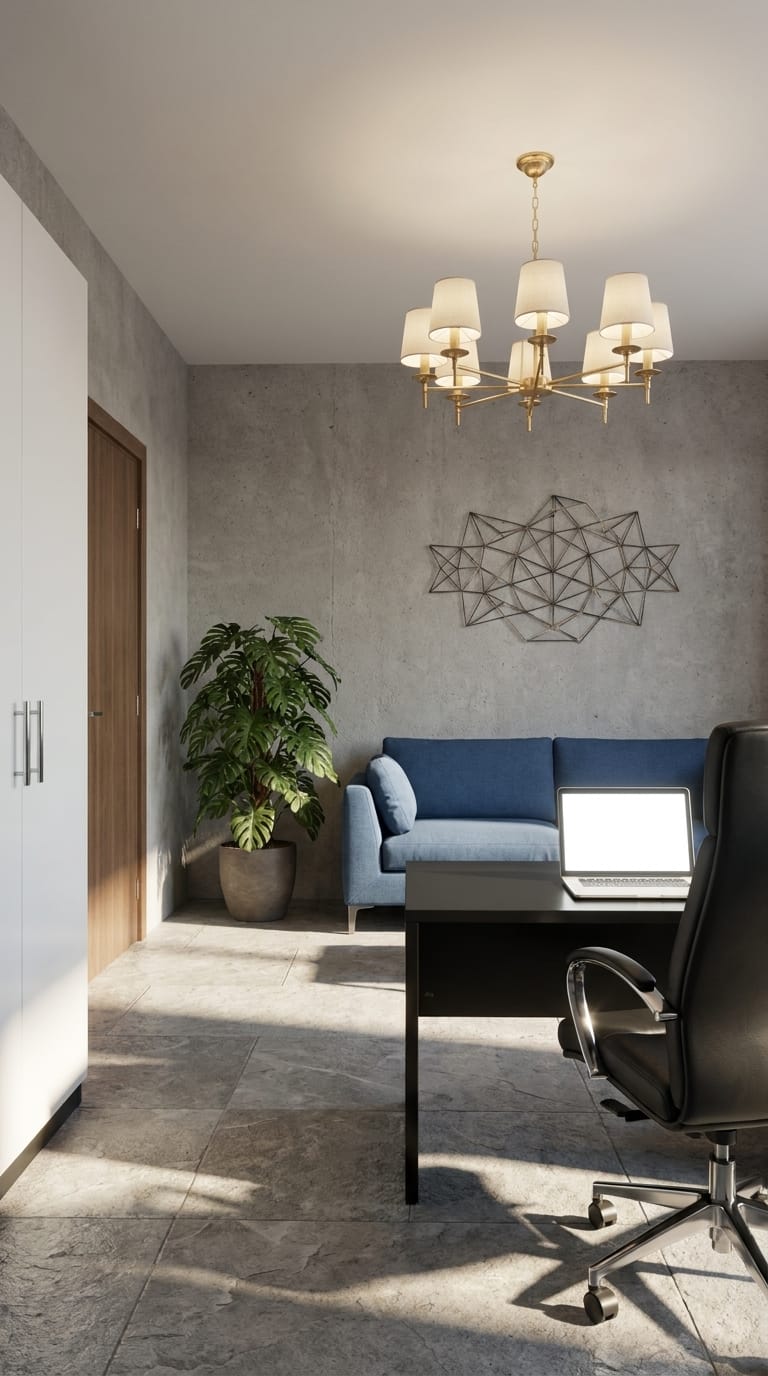 Scandinavian home office