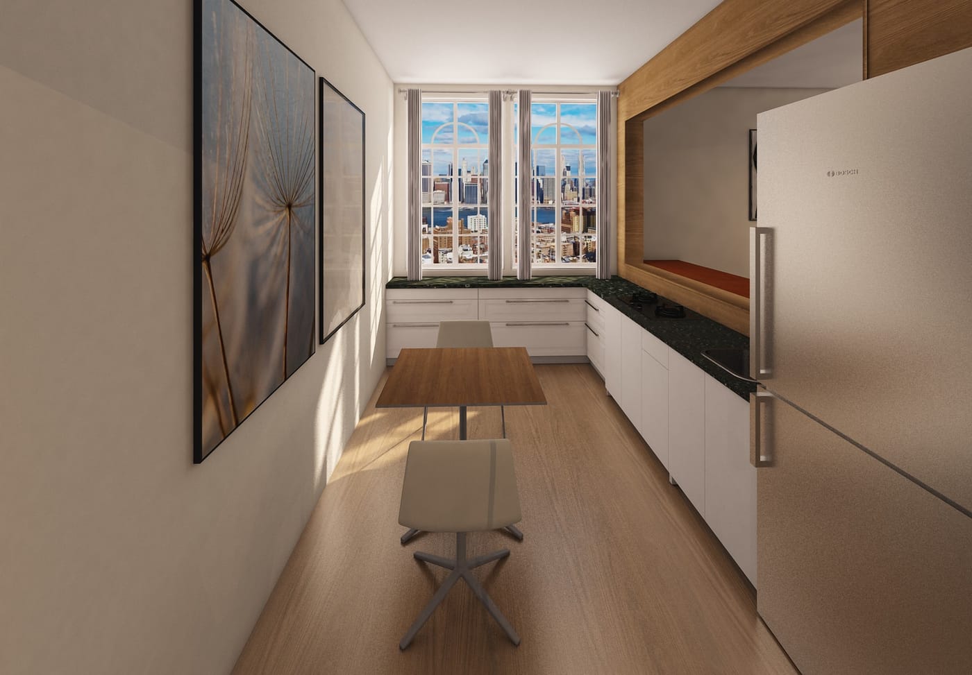 Mid-century kitchen
