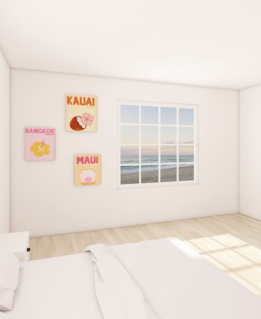Mid-century bedroom