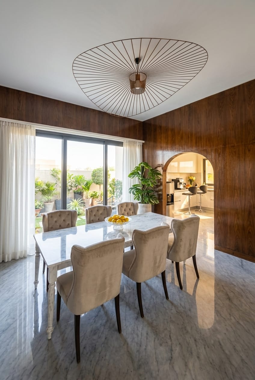Contemporary dining room