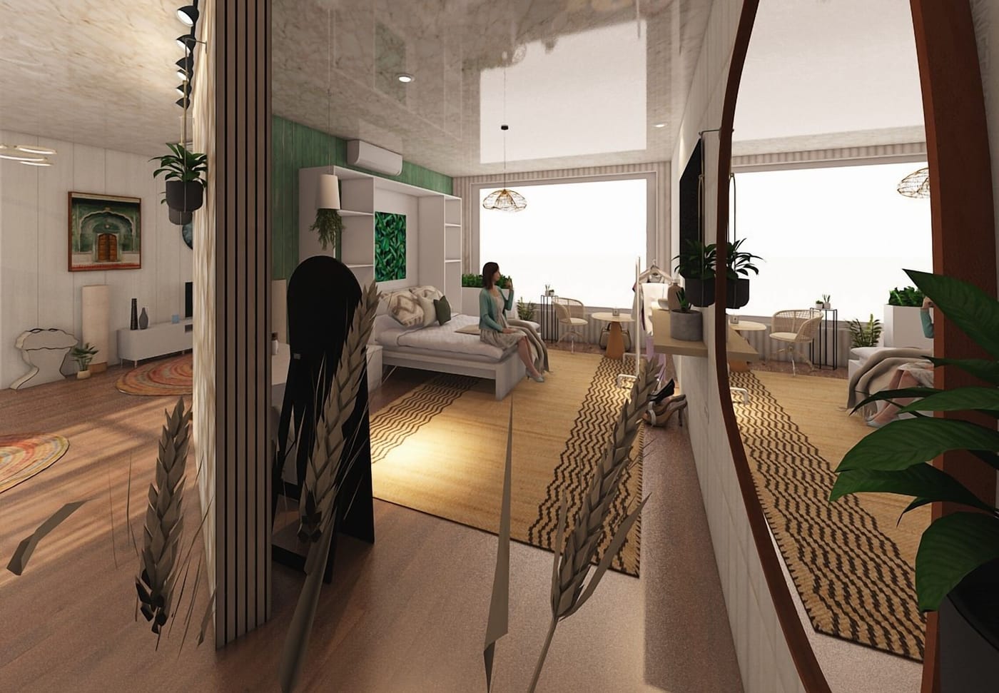 Boho bedroom