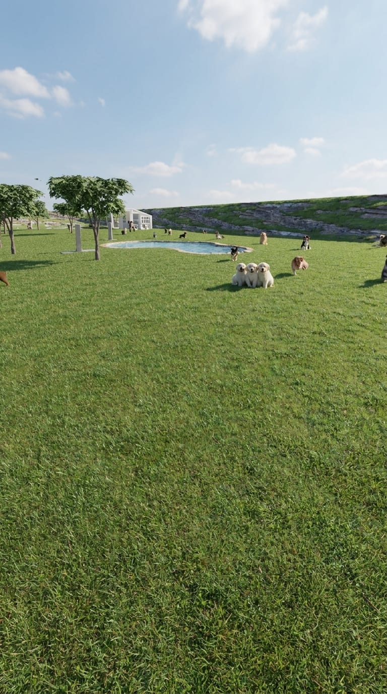 Landscape Meadow outdoor space