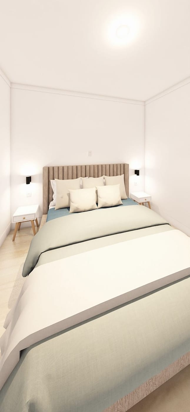 Mid-century bedroom