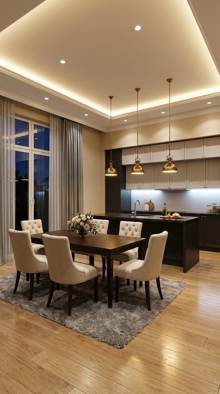 Contemporary dining room
