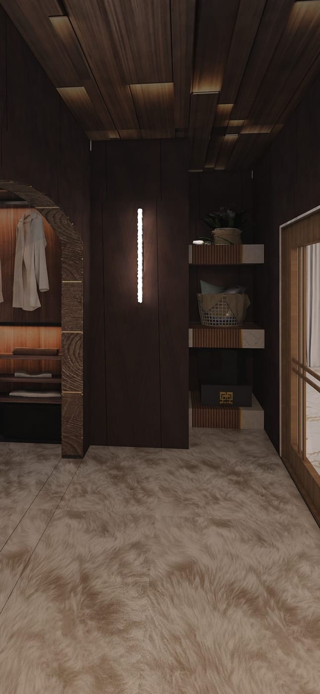 Mid-century floor plan