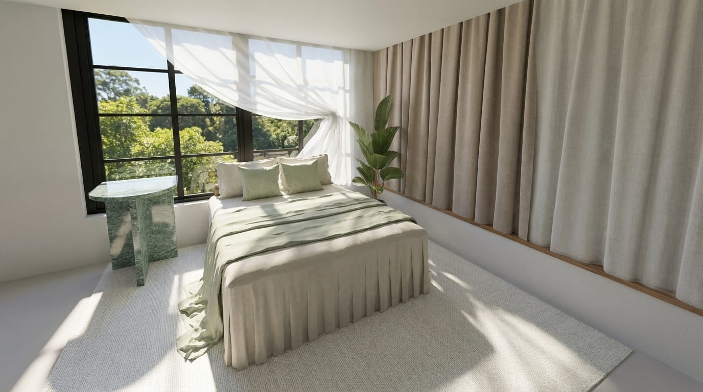 Scandinavian bedroom
