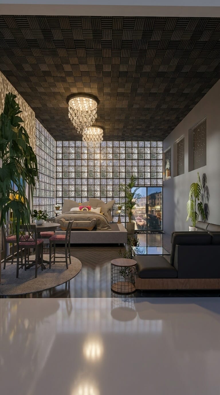 Mid-century bedroom