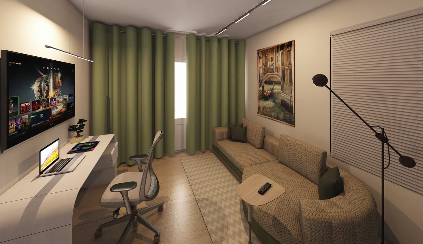 Contemporary home office