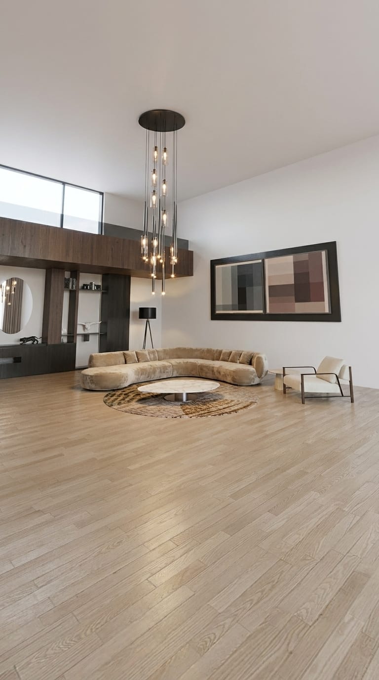 Mid-century living room