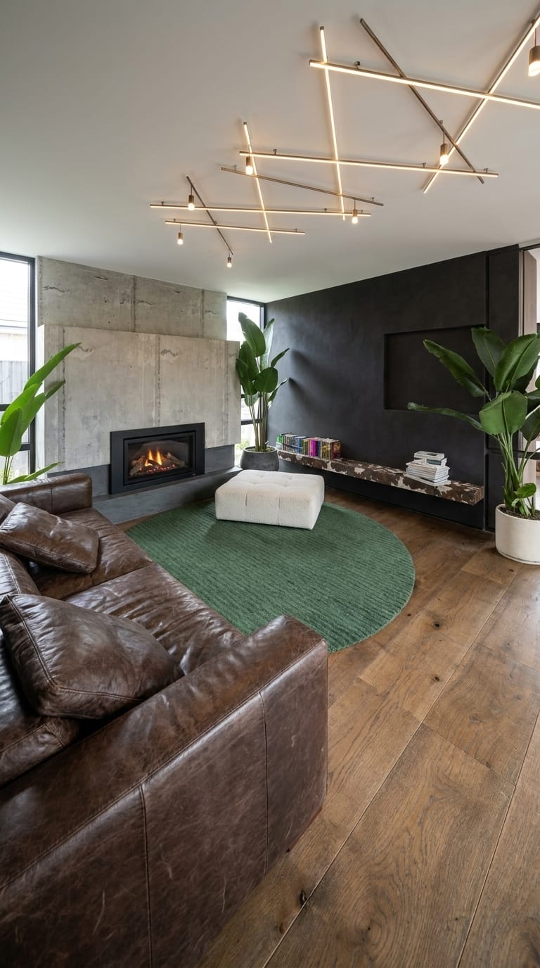 Mid-century living room