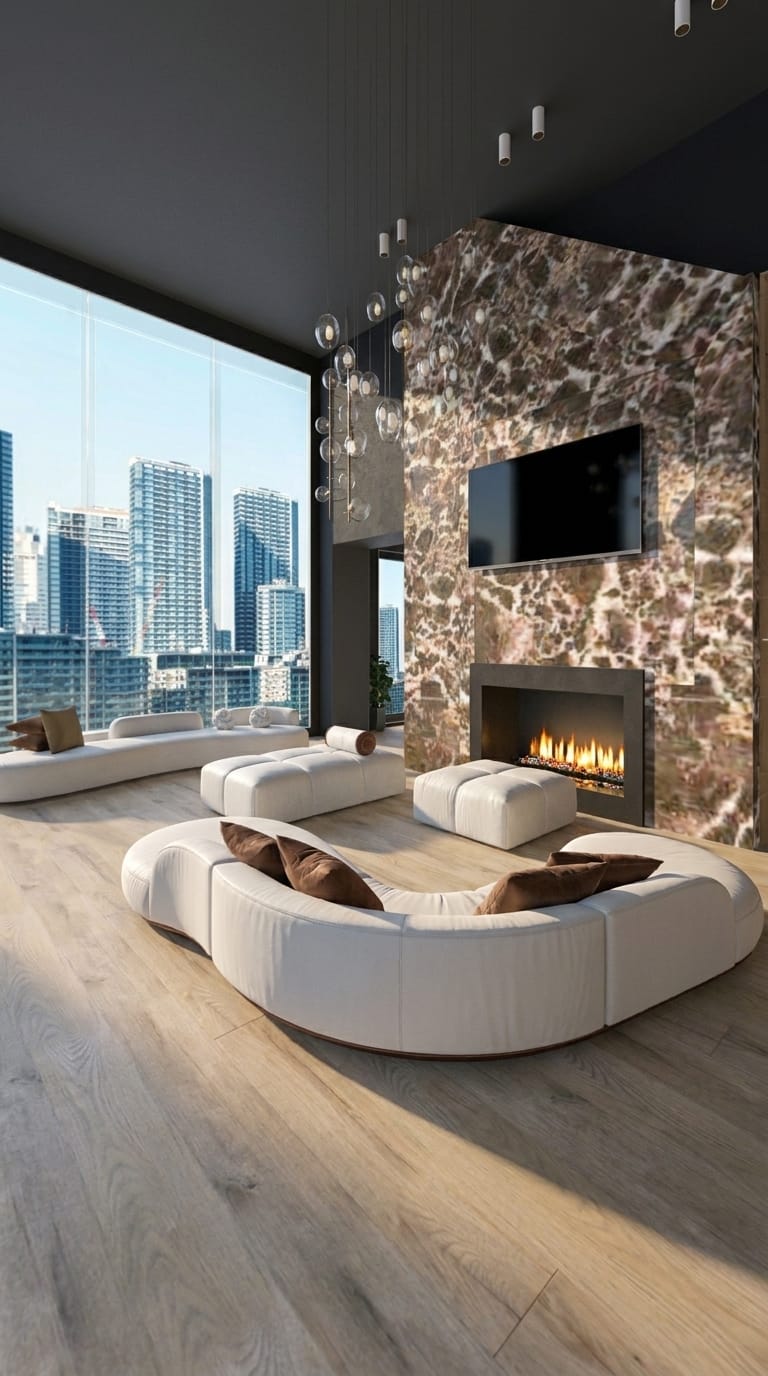 Mid-century living room