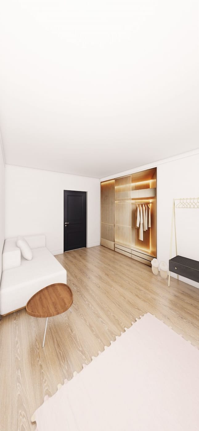Mid-century closet