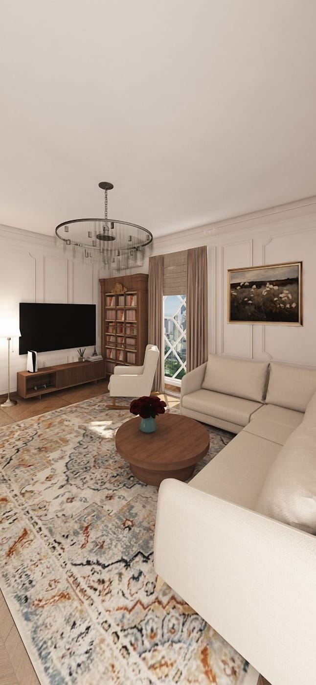 Contemporary living room