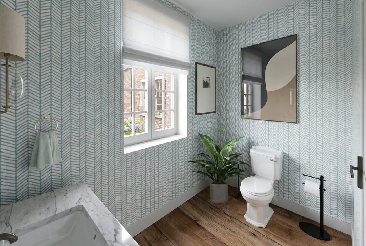 Scandinavian bathroom