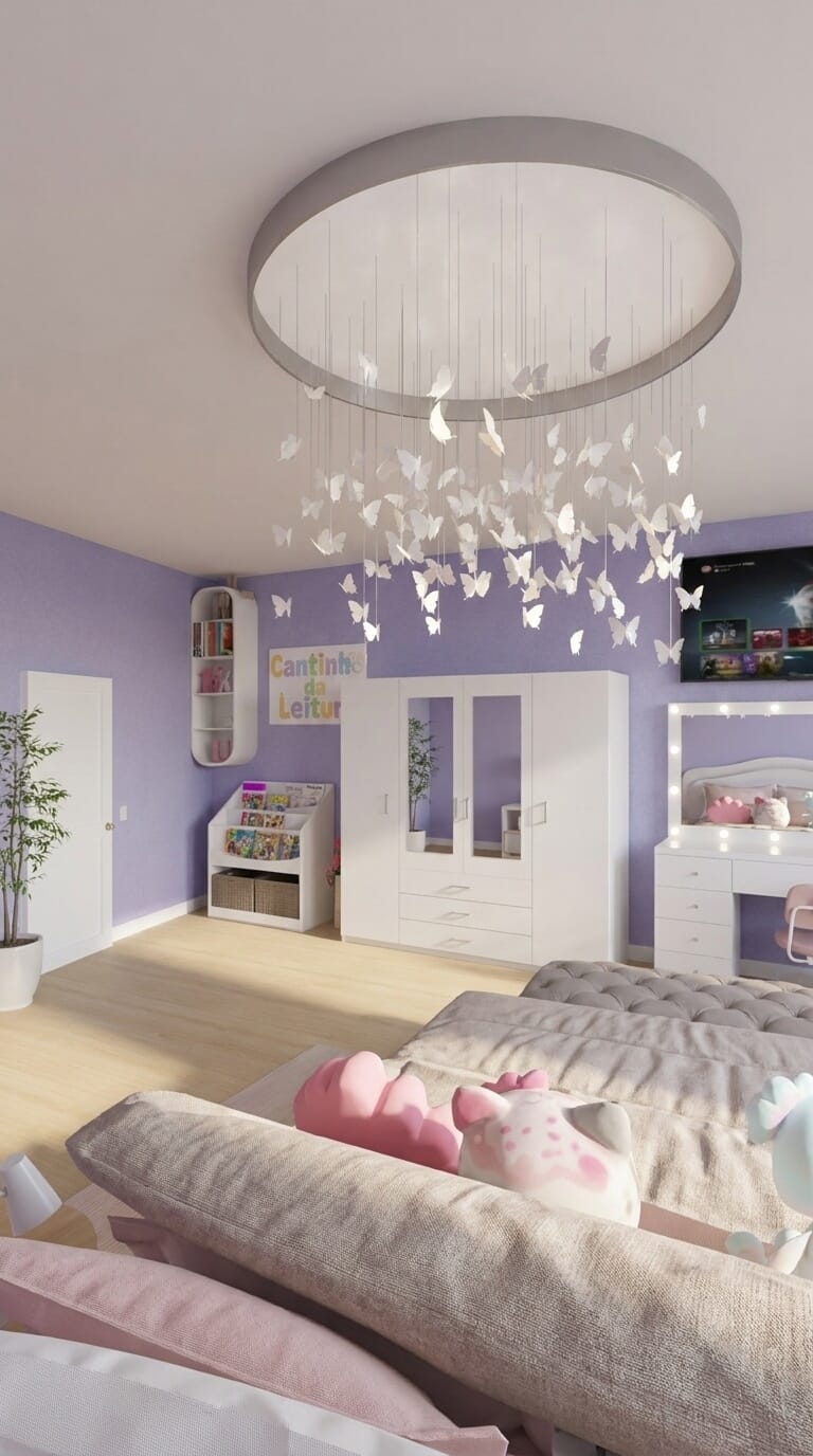 Mid-century kids room