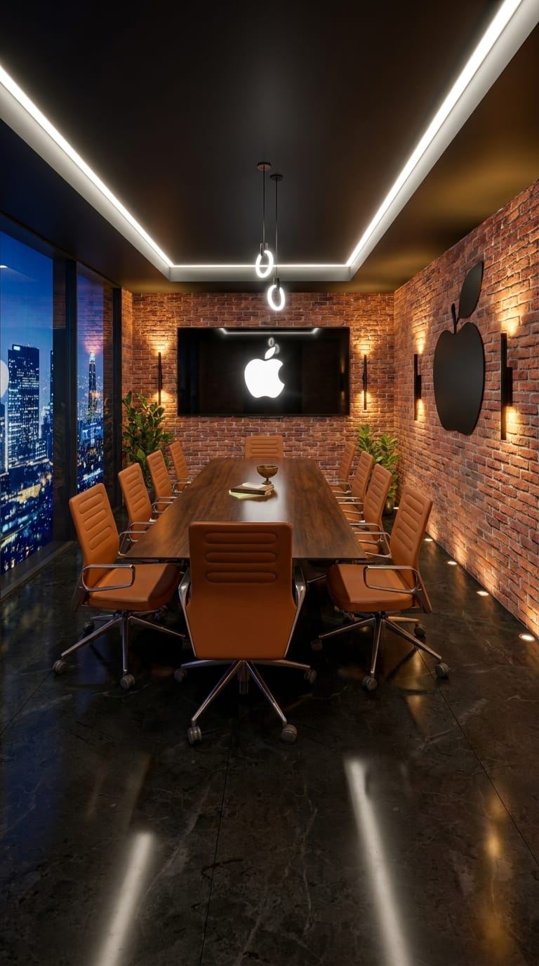 Mid-century coworking space