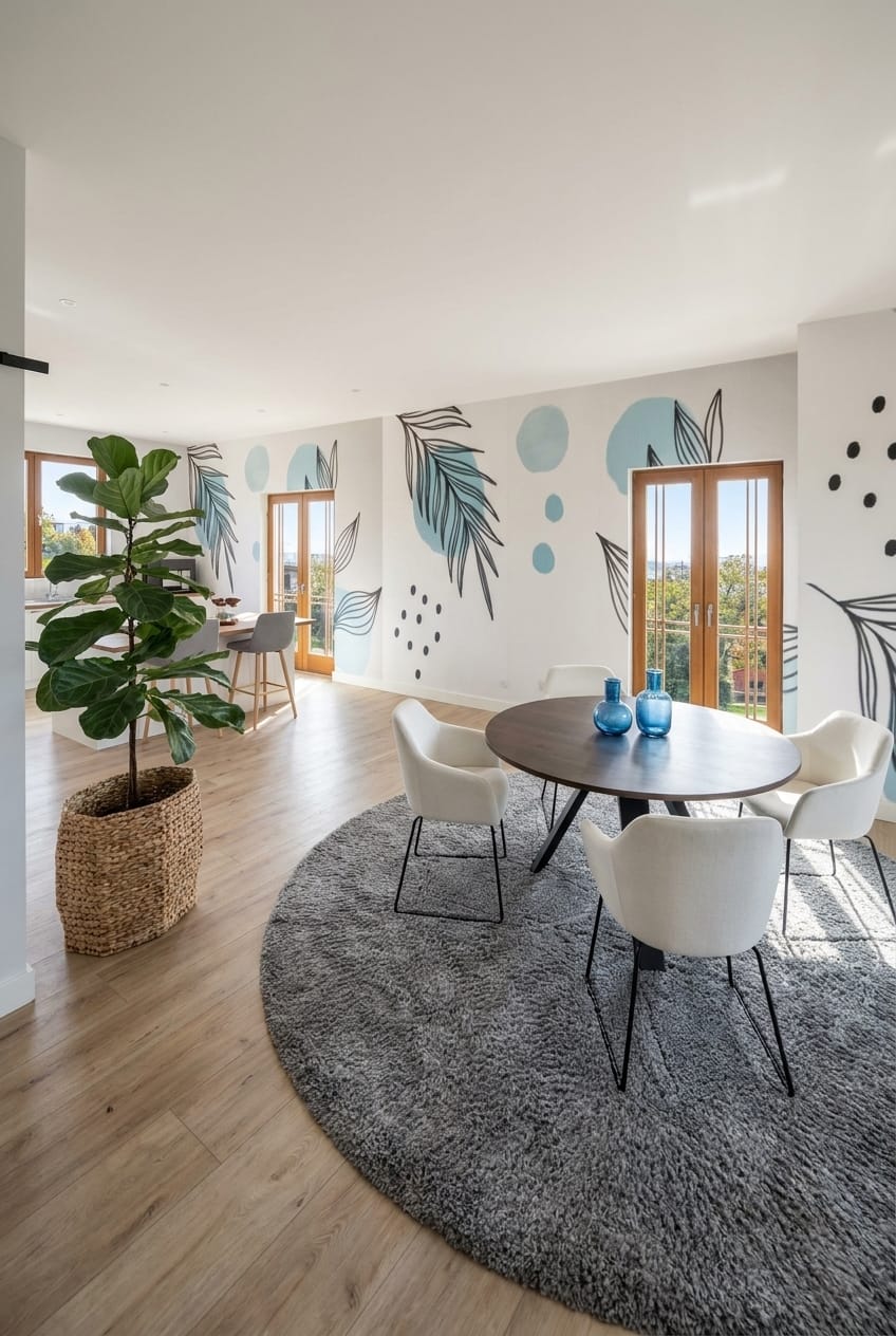 Scandinavian dining room