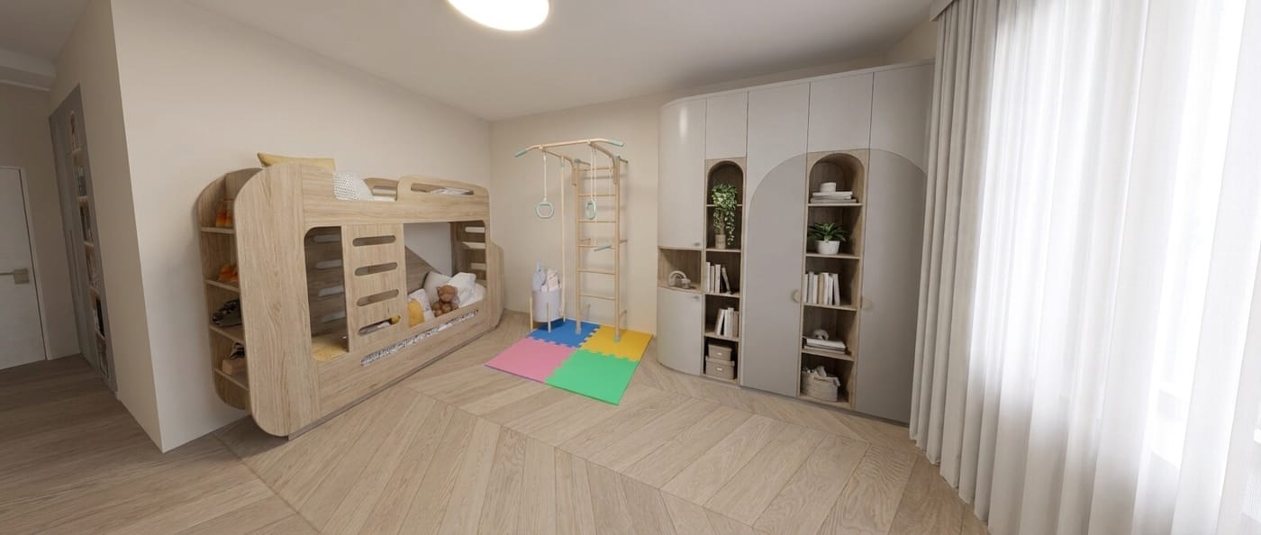Scandinavian bedroom