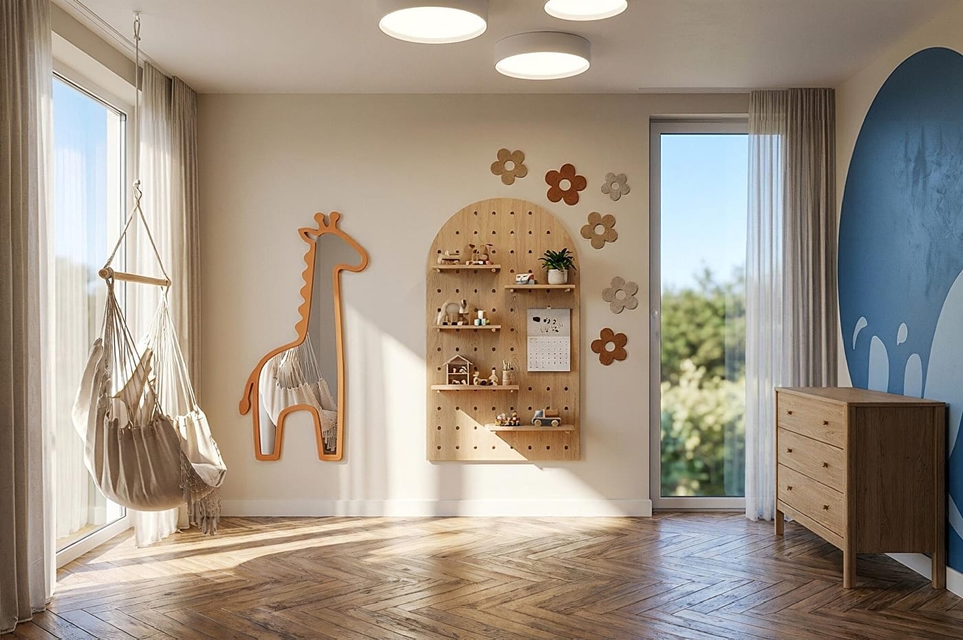 Scandinavian kids room