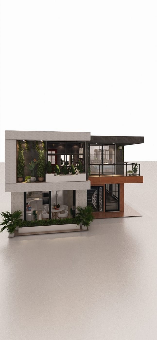 Traditional floor plan