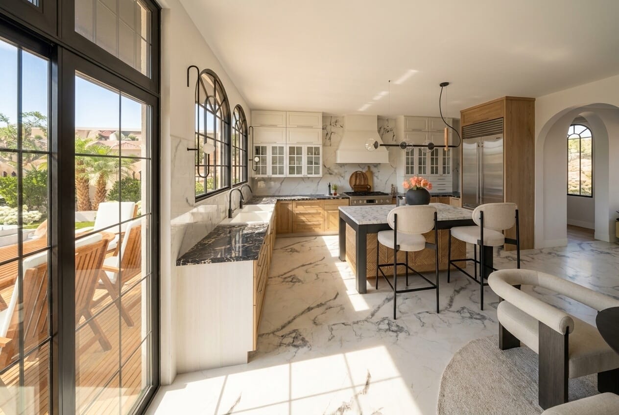 Mediterranean kitchen