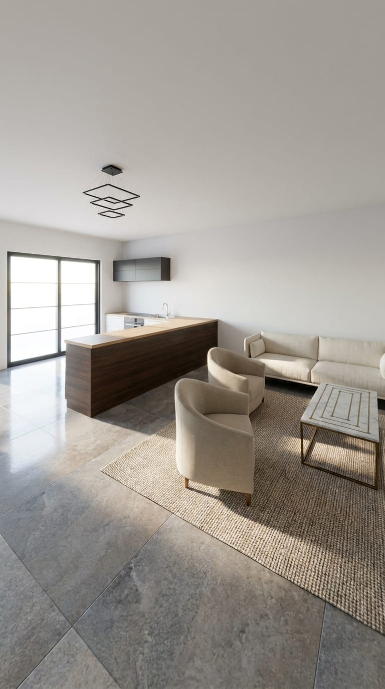 Mid-century living room