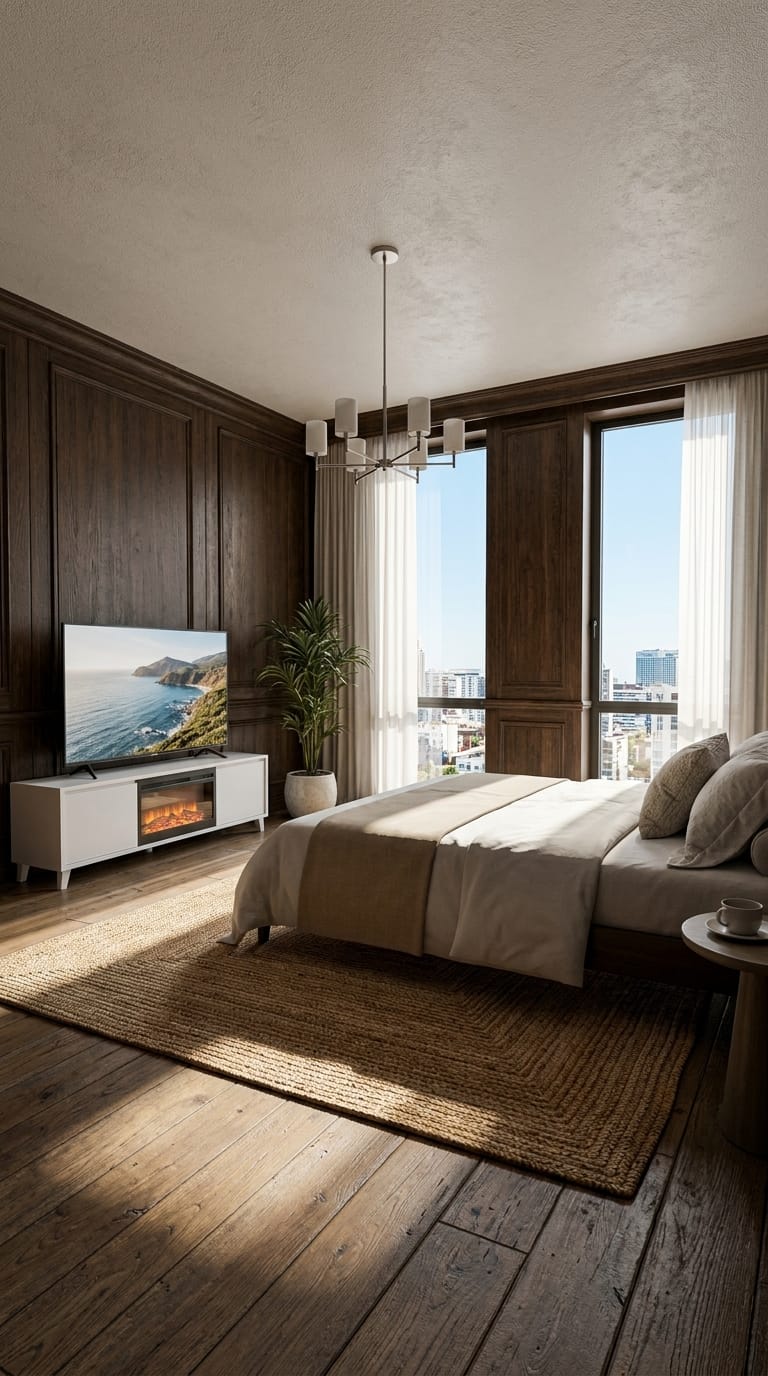 Mid-century bedroom