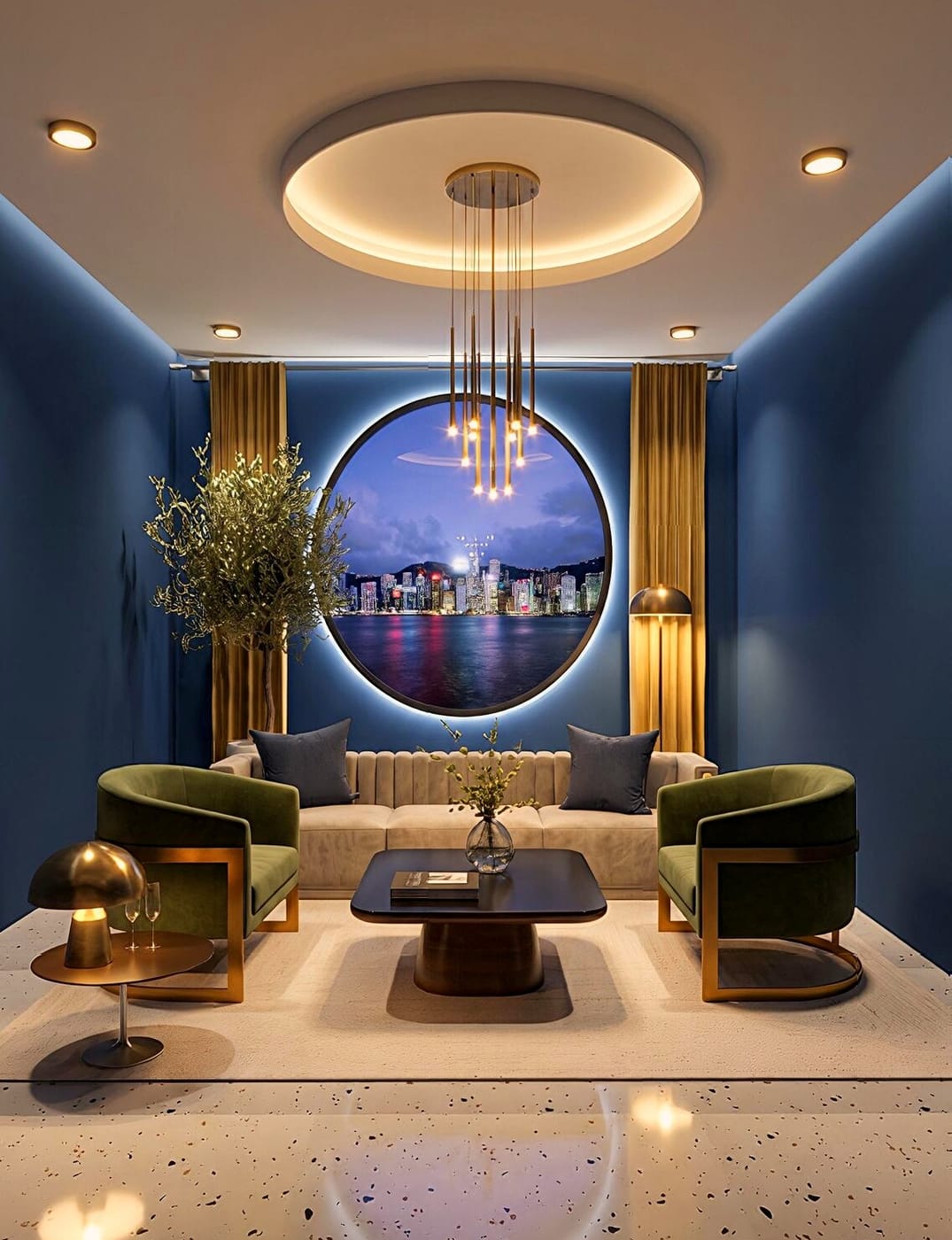 Contemporary living room