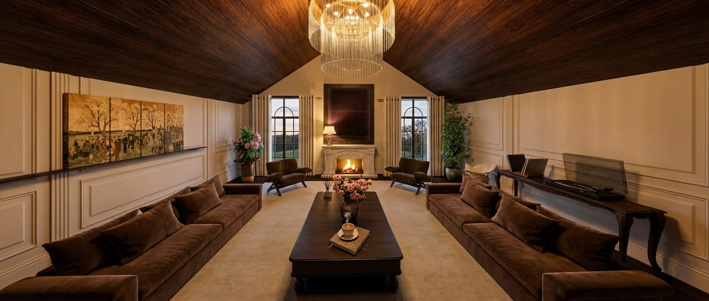 Traditional living room