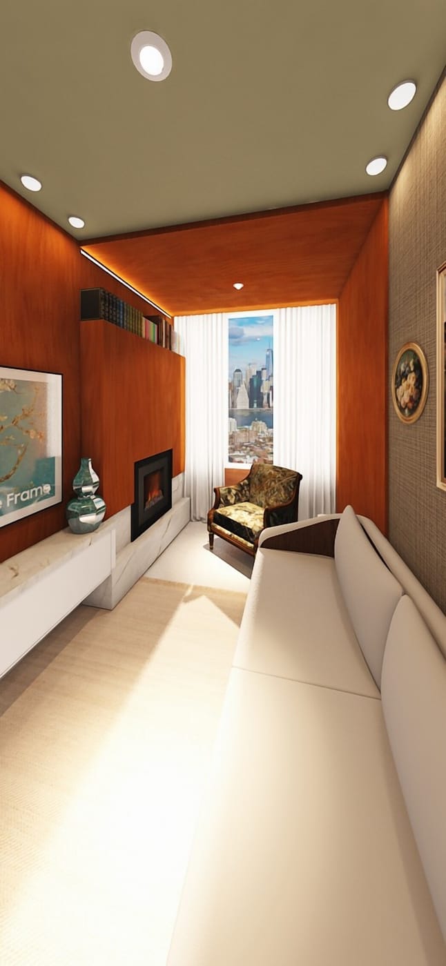 Contemporary living room