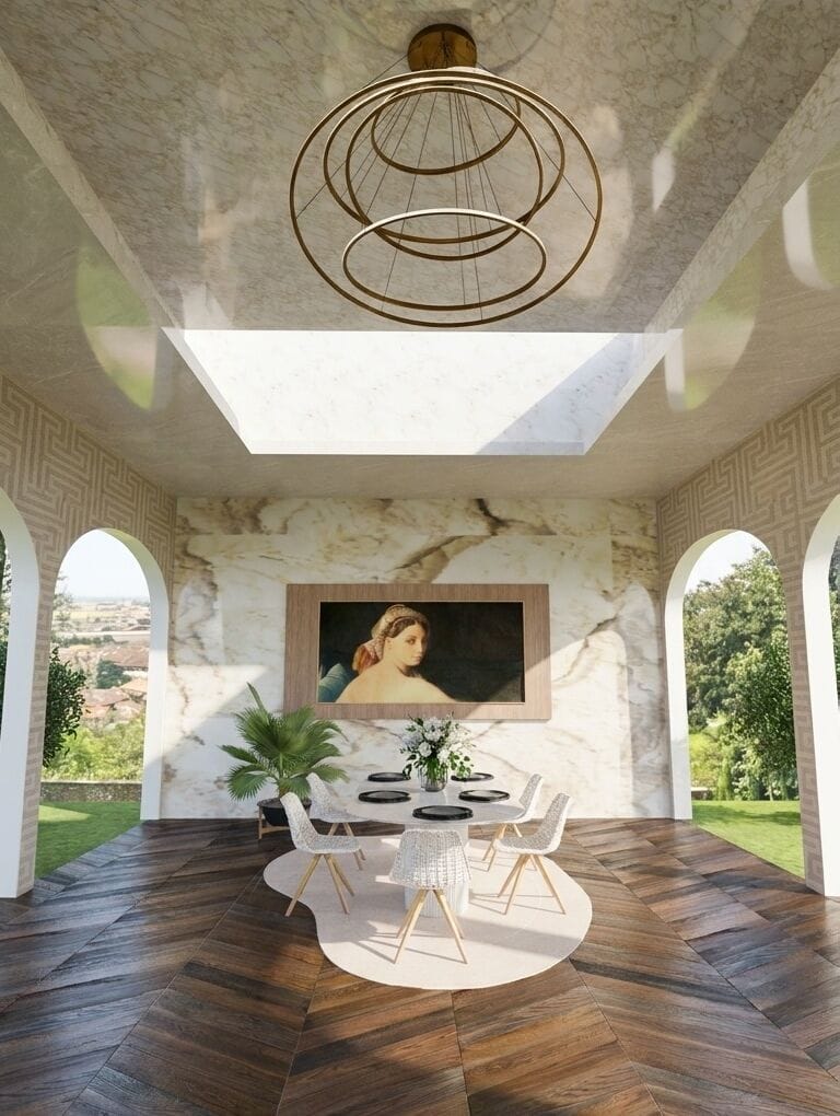 Contemporary dining room