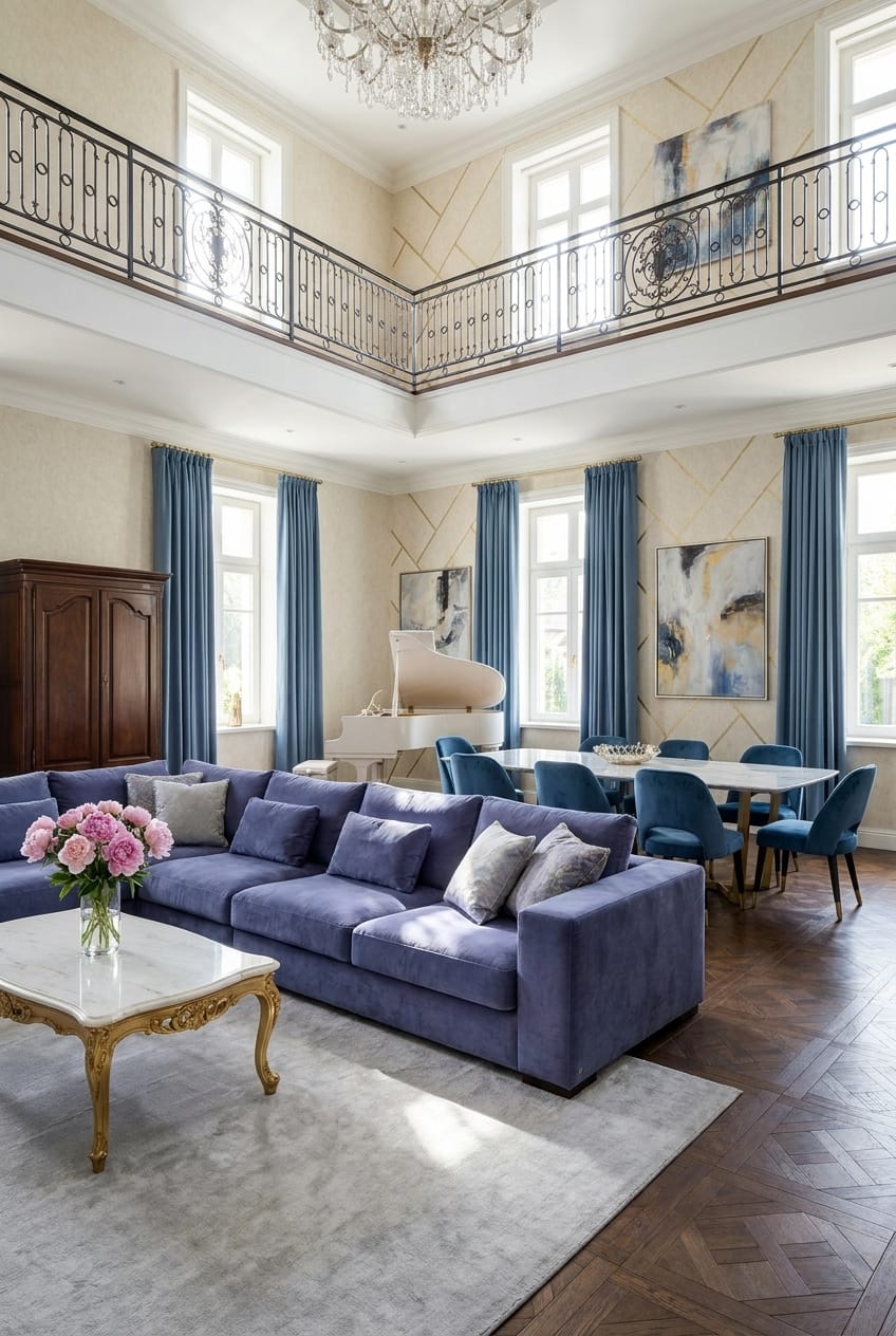 Traditional living room