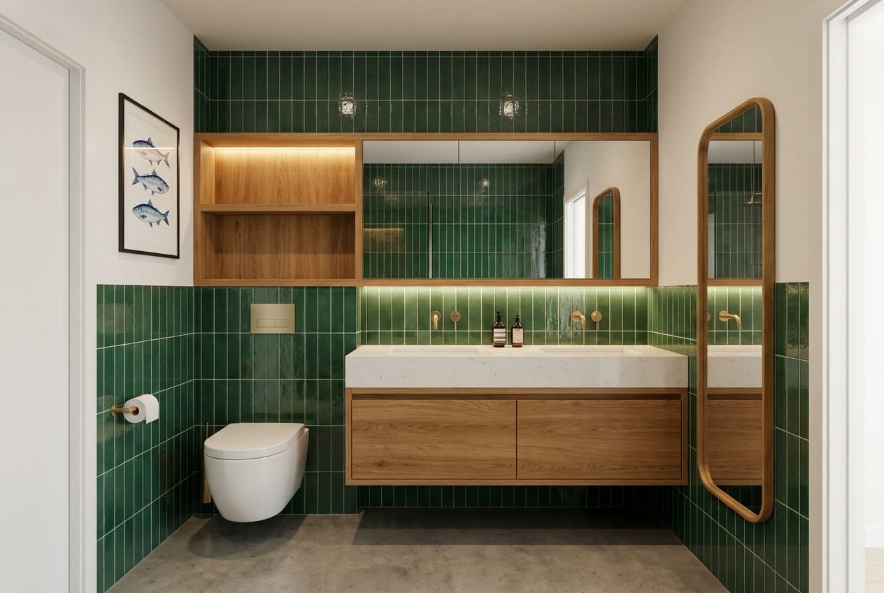 Scandinavian bathroom