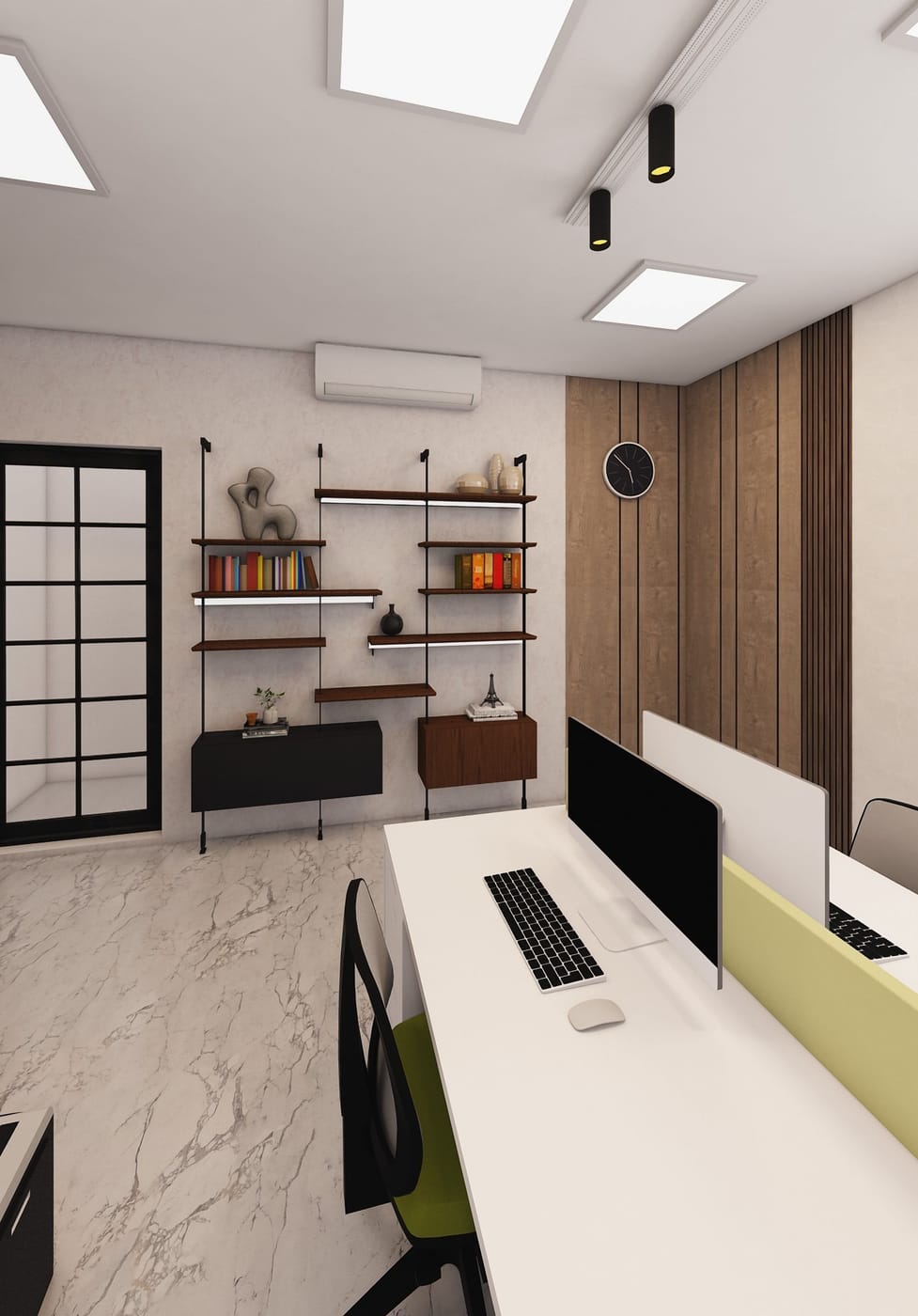 Mid-century floor plan