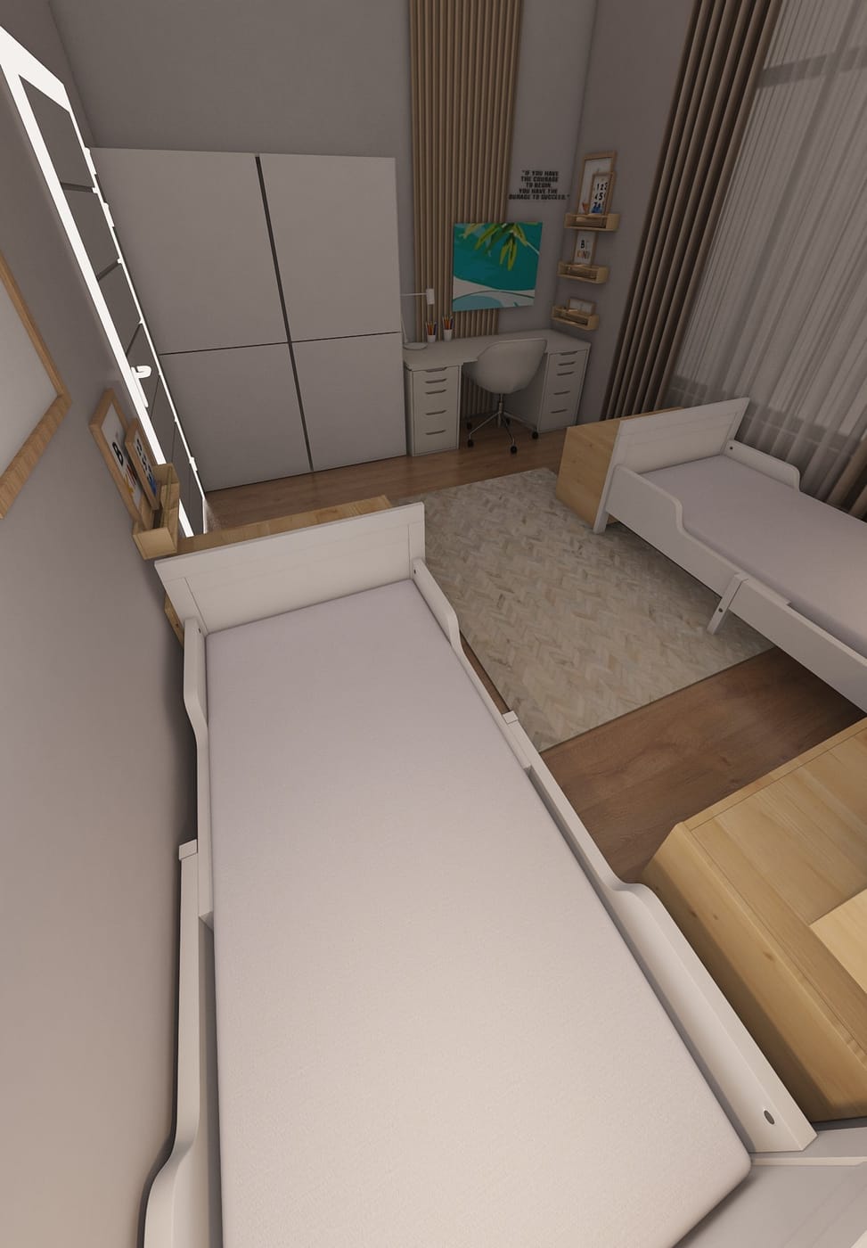 Scandinavian kids room