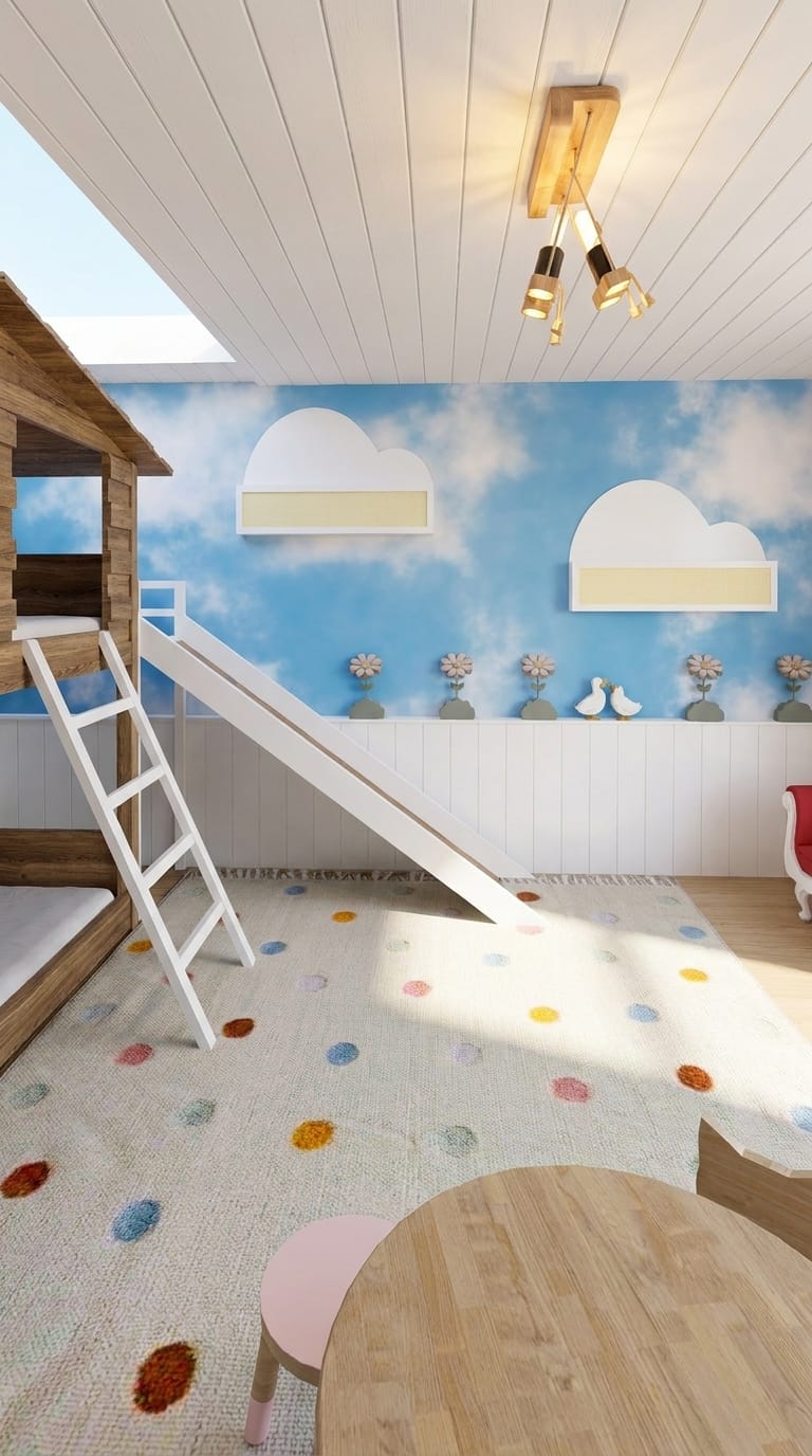 Scandinavian kids room