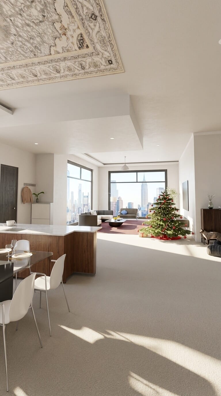 Mid-century living room
