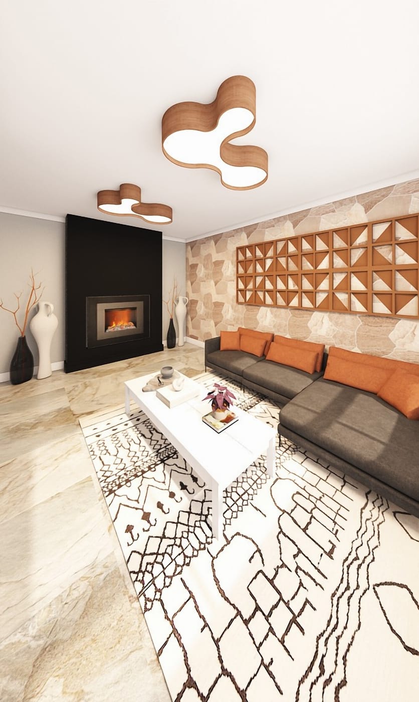 Contemporary living room