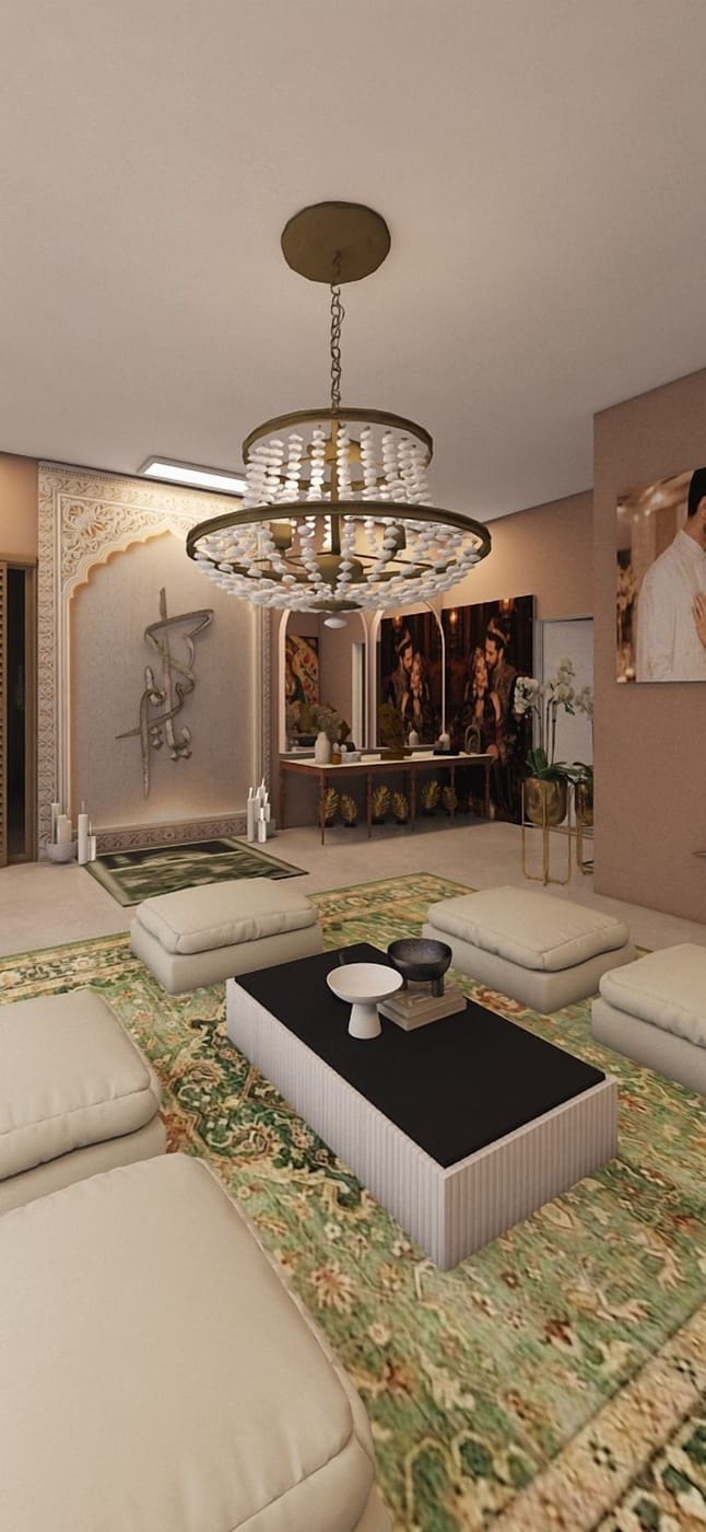 Mediterranean living room