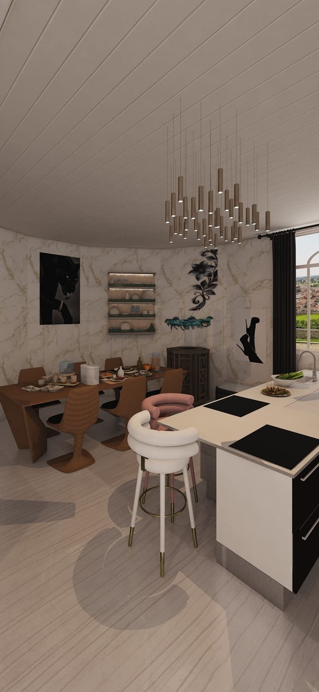 Mid-century kitchen