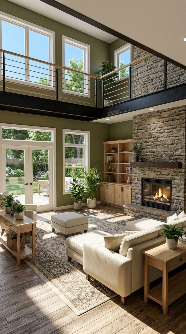 Farmhouse living room